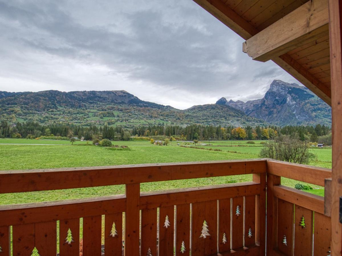 Duplex 2 Chambres Avec Grande Terrasse, Animaux Acceptes, A Samoens - Fr-1-642-77 Buitenkant foto